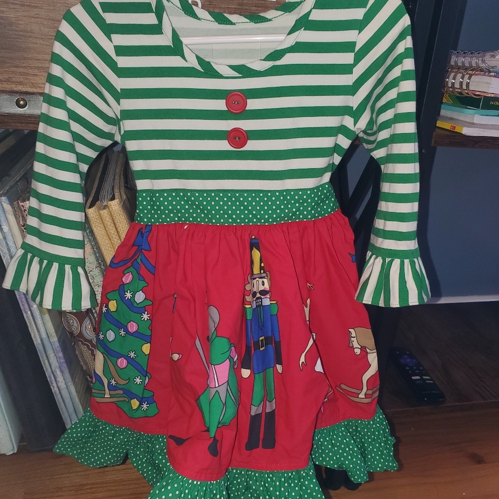Eleanor Rose Chirtmas Dress Size 2